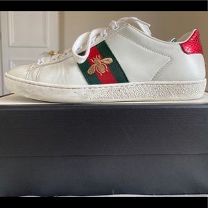 GUCCI ACE BEE SNEAKER FIT SIZES 7 & 7.5